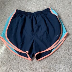 Nike tempo running shorts.
